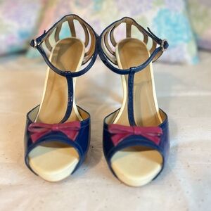 Colorful Strappy Women's Heels